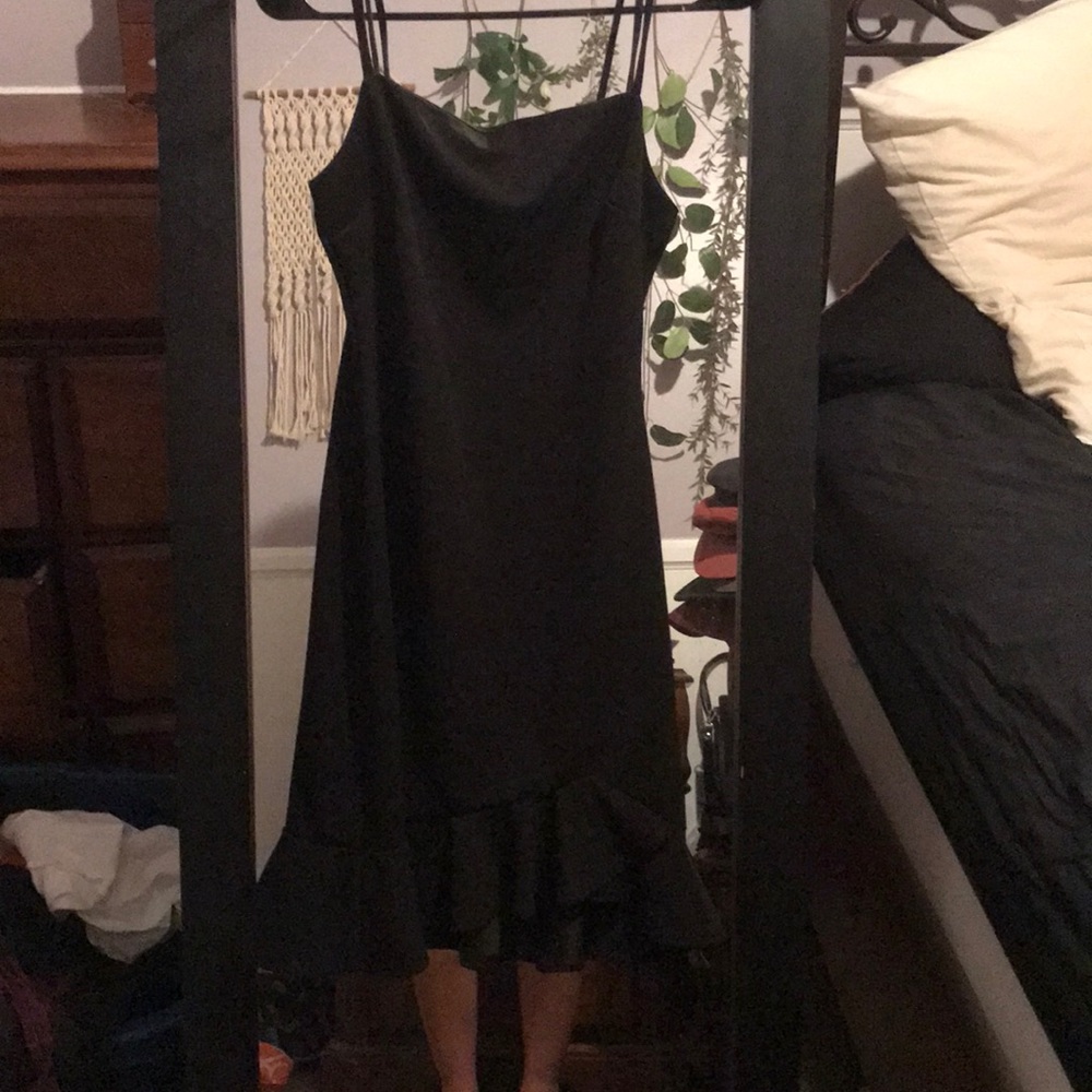Black showpo night out dress